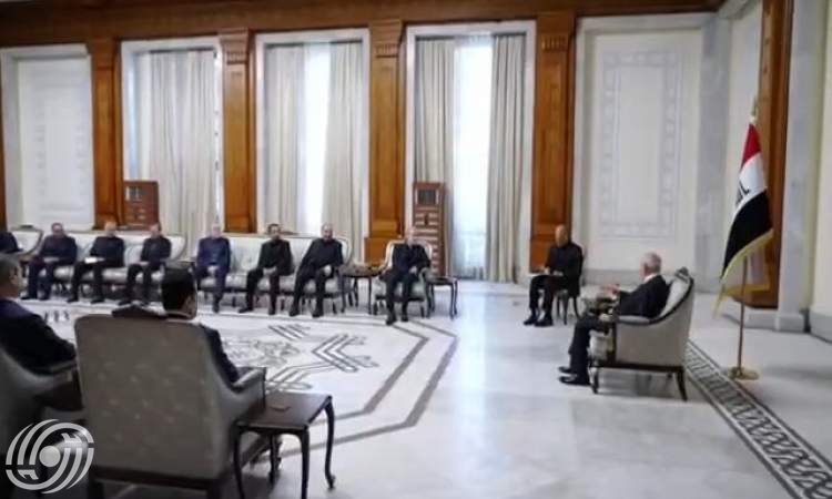 امين المجلس الأعلى للأمن القومي الإيراني يلتقي الرئيس العراقي