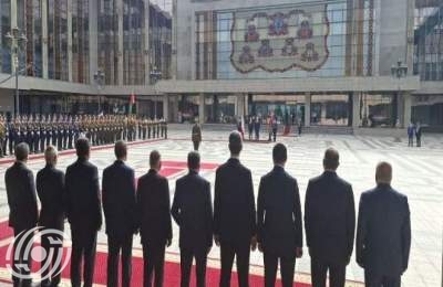 الرئيس البيلاروسي يستقبل الرئيس الإيراني رسميا.