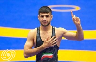"مهدي يوسفي" ، بطل العالم للمصارعة الحرة للشباب
