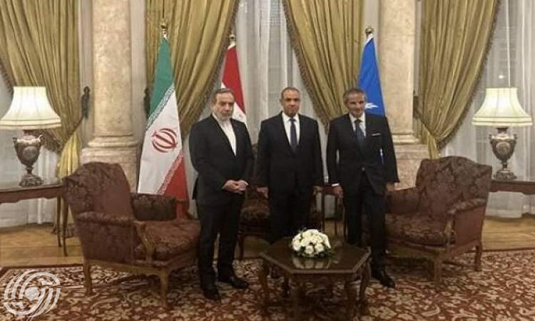 عراقجي یجتمع مع غروسي وعبدالعاطي في القاهرة