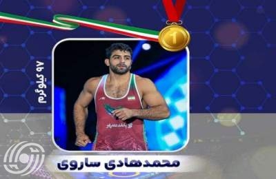 بطولة المصارعة الرومانية..ساروي يرفع رصيد الميداليات الذهبية الايرانية الى ثلاثة+ فيديو