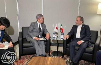 عراقجي يناقش مع نظيره الياباني اخر تطورات العلاقات الثنائية والاقليمية والدولية