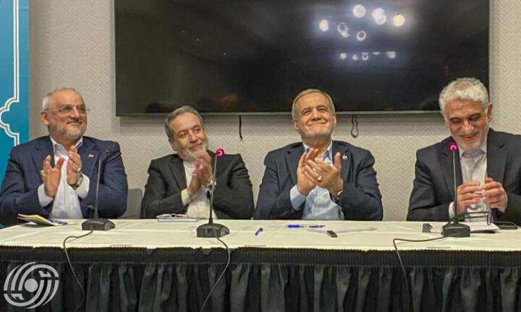 بزشكيان يلتقي بالإيرانيين المقيمين في الولايات المتحدة