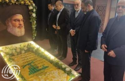 وفد برلماني ايراني يشارك في الذكرى السنوية لاستشهاد السيد نصر الله والسيد صفي الدين