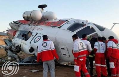تحديد سبب تحطم مروحية الهلال الاحمر في لرستان حسب التقارير الأولية