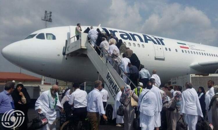 ٢٦ ألف معتمر ايراني يغادرون إلى أرض الوحي من ١٤ محطة