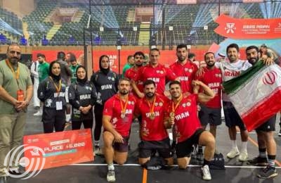 تألق المنتخب الوطني الايراني في بطولة آسيا للياقة البدنية الوظيفية
