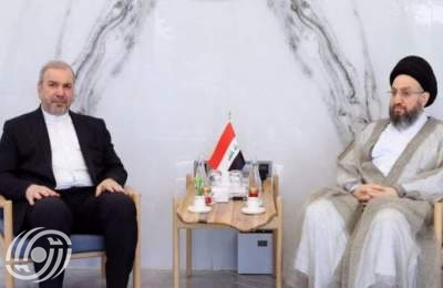 السيد عمار الحكيم يلتقي السفير الإيراني لدى العراق