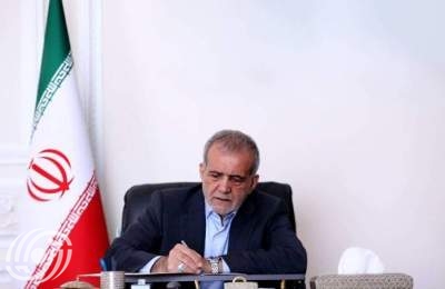 بزشكيان مخاطبا البعثة الايرانية الى العاب التضامن الاسلامي : روح المروءة تجعل ميدالياتكم اكثر قيمة!