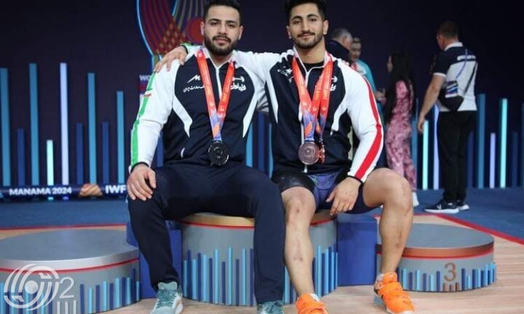 ذهبية وفضيتان لرُباعي الأثقال الإيرانيين في بطولة العالم