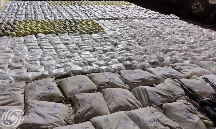 مسؤول: ضبط نحو 8 أطنان من المخدرات في محافظة خراسان الرضوية