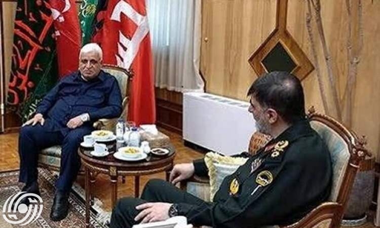 قائد قوات الحشد الشعبي العراقي يلتقي بالعميد "رادان"