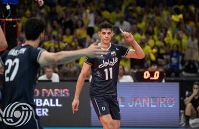 "صابر کاظمي" نجم الكرة الطائرة الشاب يدخل في غيبوبة