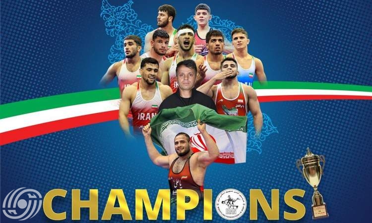 تتويج ايران ببطولة العالم للمصارعة الرومانية تحت 23 عاما بحصدها 6 ميداليات ملونة.