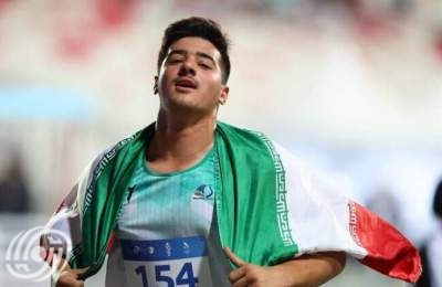 ميدالية برونزية لايران في رمي القرص بدورة الالعاب الاسيوية للشباب