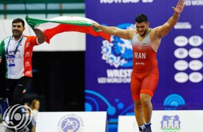إيران في مركز الوصافة ببطولة العالم للمصارعة الحرة تحت 23 عاما