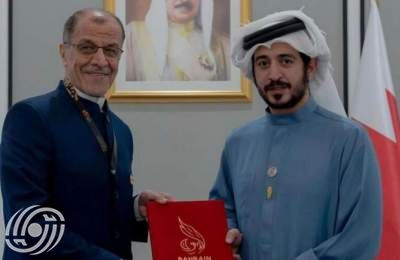 حفل توقيع مذكرة تفاهم لتوسيع التعاون الرياضي بین إيران والبحرين