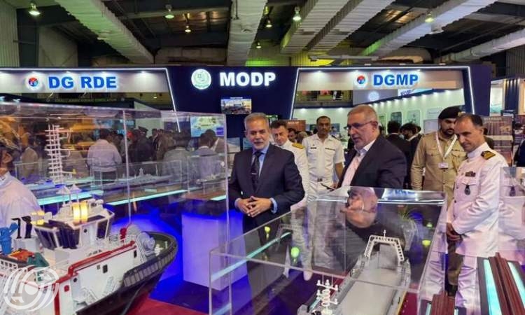 الجناح الإيراني أفضل جناح أجنبي في معرض باكستان البحري