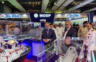 الجناح الإيراني أفضل جناح أجنبي في معرض باكستان البحري الجناح الإيراني أفضل جناح أجنبي في معرض باكستان البحري