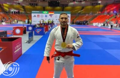 أول ذهبية عالمية في رياضة الباراجوجيتسو لإيران