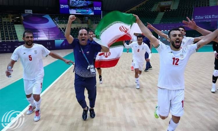 تتويج ايران ببطولة كرة الصالات بدورة العاب التضامن الاسلامي