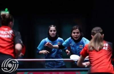 ذهبية إيران الثامنة في تنس الطاولة زوجي السيدات