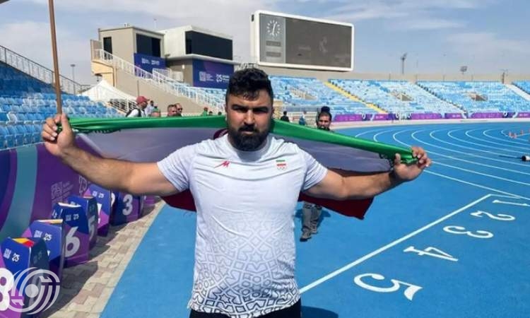 ياسين خسروي يفوز ببطولة دفع الجلة في دورة الألعاب الإسلامية