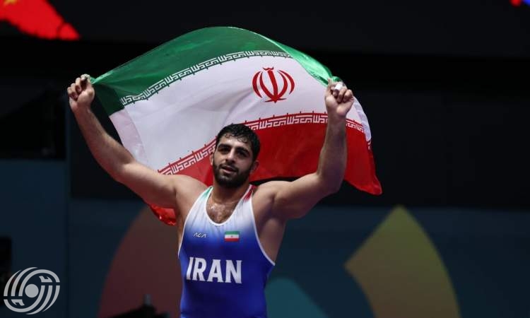 4 ذهبيات وفضية وبرونزية حصاد ايران في المصارعة الرومانية