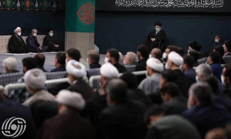 الليلة الأولى من مراسم عزاء الأيام الفاطمية بحضور قائد الثورة