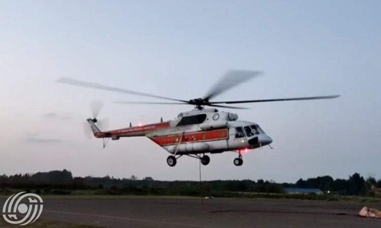 12 طلعة جوية لطائرات الهلال الأحمر لإخماد الحرائق