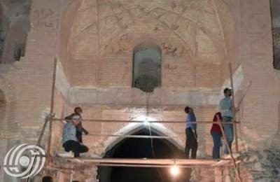 خان "قلعة الأرانب" الذي رممه الشعب