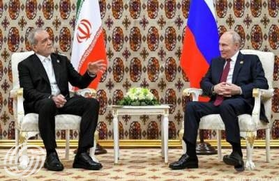 الرئيس بزشكيان: ايران عازمة على تنفيذ وتفعيل الاتفاقية الشاملة مع روسيا