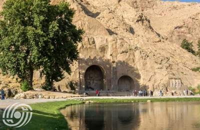 نافورة طاق بستان في كرمانشاه + فيلم  <img src="/images/video_icon.png" width="16" height="16" border="0" align="top">