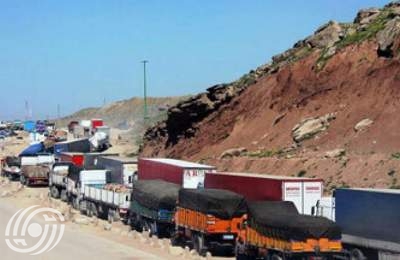 255 ألف شاحنة تحمل بضائع للتصدير تعبر الجمارك الحدودية لكرمانشاه